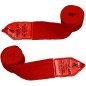 4.5 m Red and Black Boxing Hand Wraps with Silicone Velcro – Brave Art