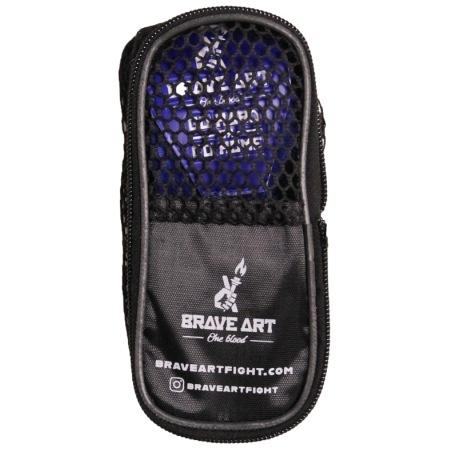 Bende da boxe 4,5 m blu e bianche con chiusura in silicone – Brave Art