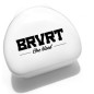Brave Mouthguard – White with Black Logo | BRVRT"