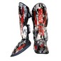 Protège-tibias et pieds Classic One Camouflage Noir et Gris – Brave Art Protège-tibias et pieds Classic One Camouflage Noir et Gris – Brave Art
