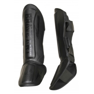 Protège-tibias et pieds Classic One Full Black – Brave Art