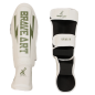 Classic One White and Green Shin and Foot Guards – Brave Art Classic One White and Green Shin and Foot Guards – Brave Art
