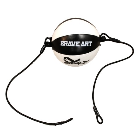 Punching Ballon Double Élastique – En Cuir | Brave Art