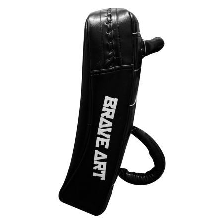 Scudo da Allenamento in Pelle Nera Brave Art