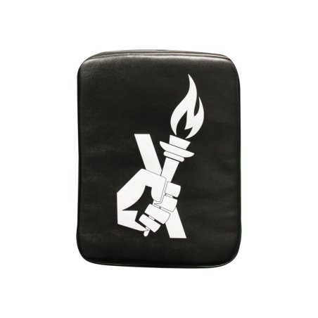 Black Leather Strike Shield | Brave Art