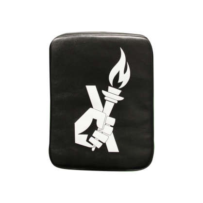 Black Leather Strike Shield | Brave Art