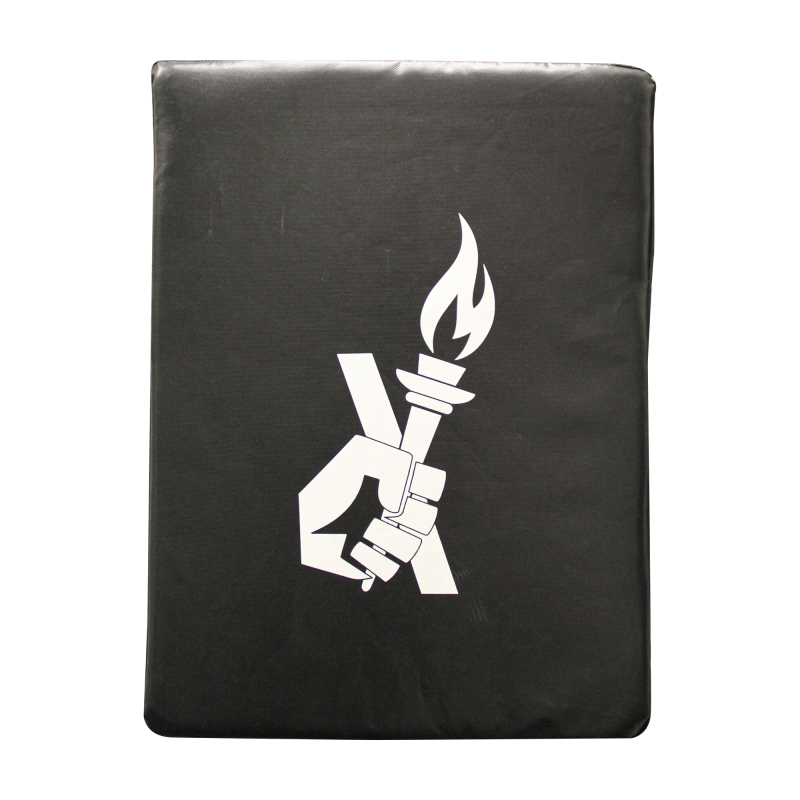 Scudo da Allenamento in PU Nero Brave Art