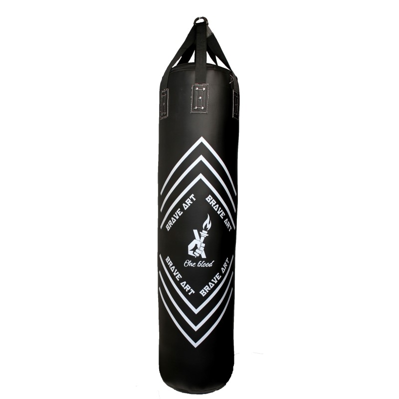 Punching Bag Brave Art Grades in Black Leather Punching Bag Brave Art Grades in Black Leather