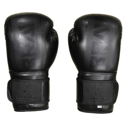 Gants de Boxe Classic One Noir Ton sur Ton – Brave Art