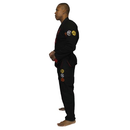 Brazilian Jiu-Jitsu Kimono – Red & Black Reversible | Brave Art