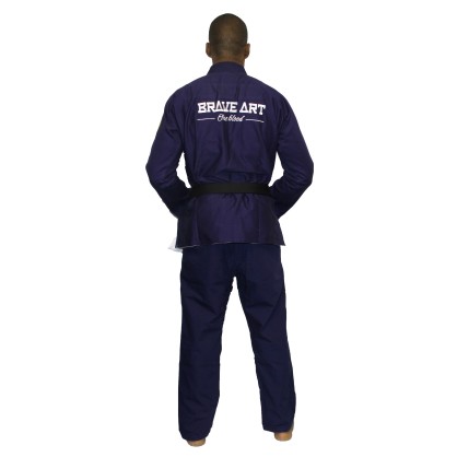 Kimono Jiu-jitsu Brésilien – Blanc & Bleu Réversible | Brave Art