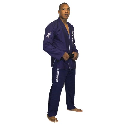 Brazilian Jiu-Jitsu Kimono – White & Blue Reversible | Brave Art