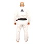 Kimono Brasiliano di Jiu-Jitsu Bianco con Ricamo Nero Side di Brave Art Kimono Brasiliano di Jiu-Jitsu Bianco con Ricamo Nero Side di Brave Art
