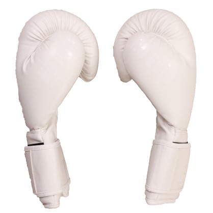 Boxhandschuhe Classic One Weiß Ton in Ton – Profi & Stilvoll Brave Art