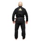 Kimono da Jiu-Jitsu Brasiliano nero con ricamo dorato Side di Brave Art Kimono da Jiu-Jitsu Brasiliano nero con ricamo dorato Side di Brave Art
