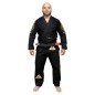 Kimono de Jiu-Jitsu Brésilien noir avec broderie dorée Side de Brave Art Kimono de Jiu-Jitsu Brésilien noir avec broderie dorée Side de Brave Art