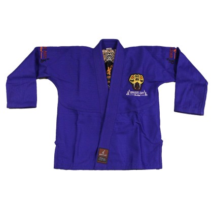 Brazilian Jiu-Jitsu Kimono Kinder – Anaconda Blau | Brave Art