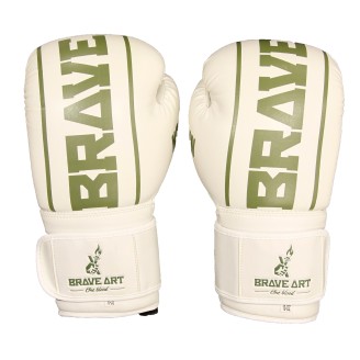 Classic One White & Green Boxing Gloves – Brave Art