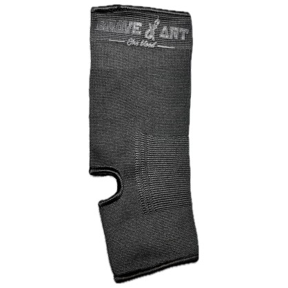 Premium Ankle Guards – Black Tone-on-Tone | Brave Art