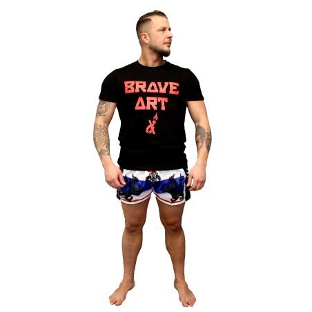 T-Shirt Square Brave Art