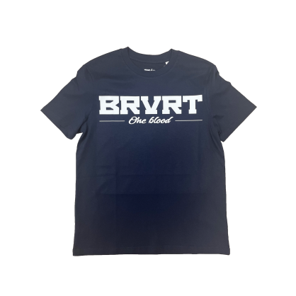 T-shirt BRVRT Brave Art – Bleu Foncé | Minimalisme & Confort