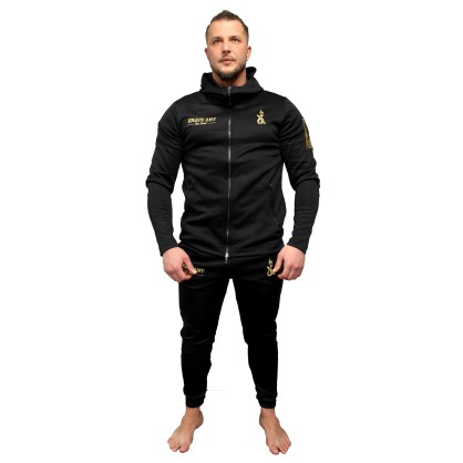 First Hoodie Jacket Brave Art – Black | Performance & Style