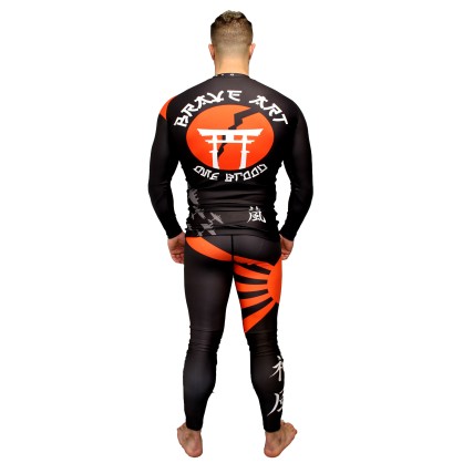 Banzaï Rashguard Brave Art – Hommage an japanische Krieger