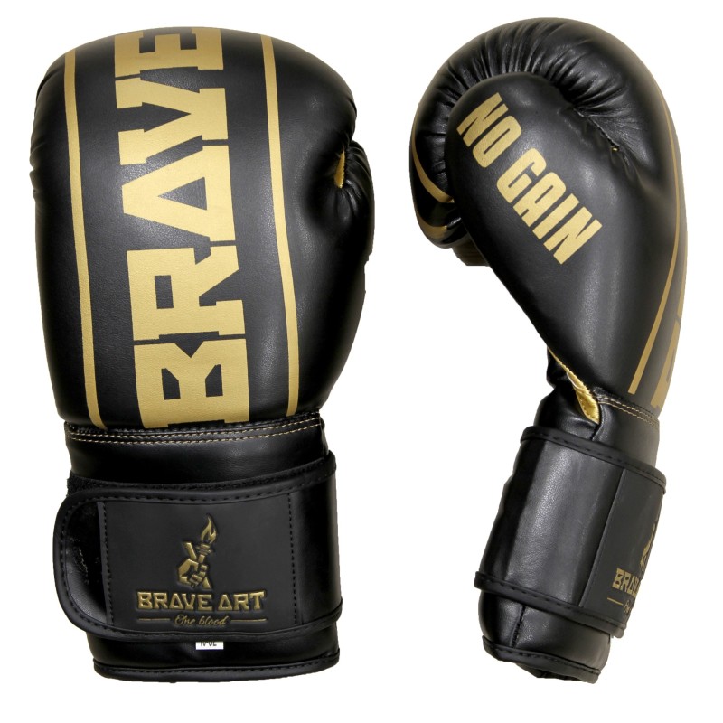 Classic One Black & Gold Boxing Gloves – Brave Art Classic One Black & Gold Boxing Gloves – Brave Art