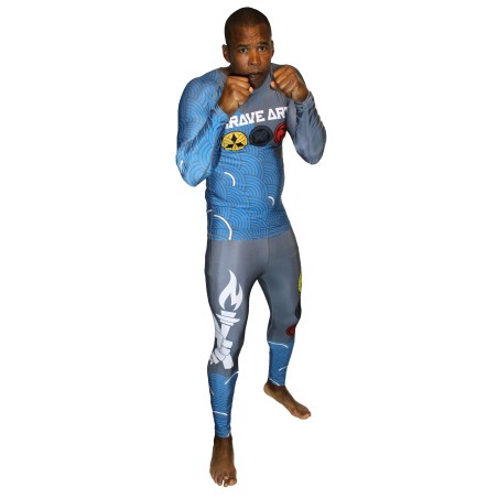 Kamon Rashguard Brave Art – Langarm | Japanisches Erbe & Leistung