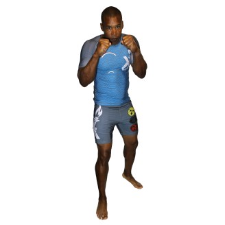 Rashguard a maniche corte Kamon Brave Art – tradizione e performance