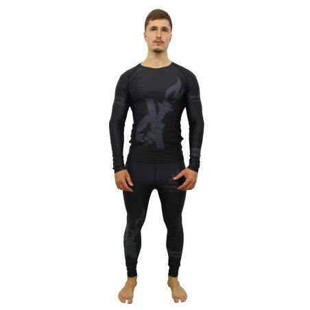 Rashguard Darkness Brave Art – Manches Longues | Élégance & Performanc