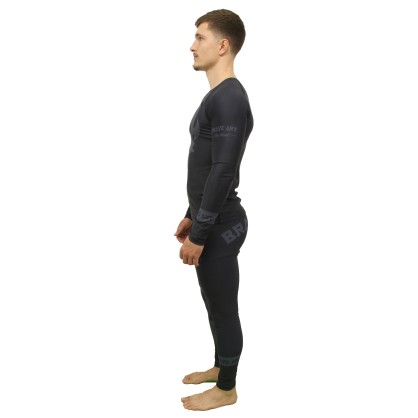 Rashguard Darkness Brave Art – Maniche Lunghe | Eleganza & Prestazioni