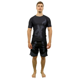 Darkness Rashguard Brave Art – Short Sleeves | Strength & Elegance