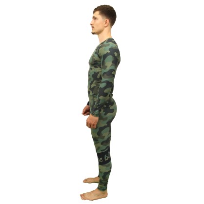 Front Line Rashguard Brave Art – Long Sleeves | Camouflage & Power