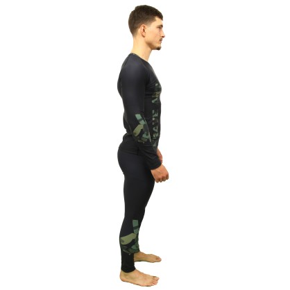 Rashguard Front Line Brave Art – Manches Longues | Camouflage & Endura