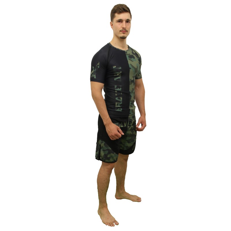 Front Line Brave Art Short-Sleeve Rashguard Front Line Brave Art Short-Sleeve Rashguard
