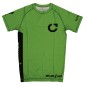 Rashguard a Maniche Corte Verde Brave Art Rashguard a Maniche Corte Verde Brave Art