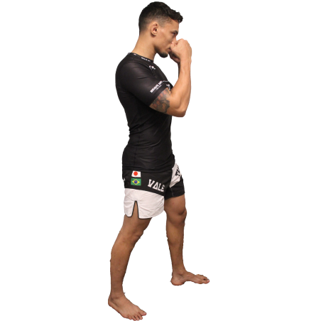 Rashguard Vale Tudo Brave Art Maniche Corte