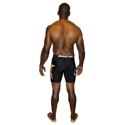 Short Compression Dares Brave Art – Noir | Puissance & Précision