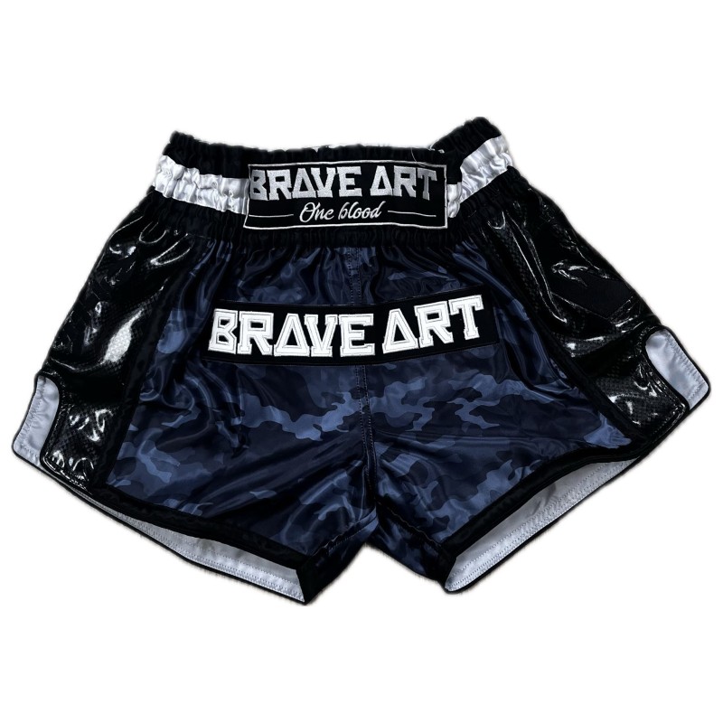 Short Muay Thai Satinato Brave Art Short Muay Thai Satinato Brave Art