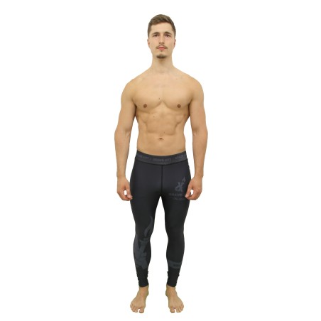 Spats Darkness Brave Art – Compression & Élégance Noire pour Sports
