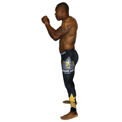 Spats Dares Brave Art – Compression & Résilience pour Sports de Combat