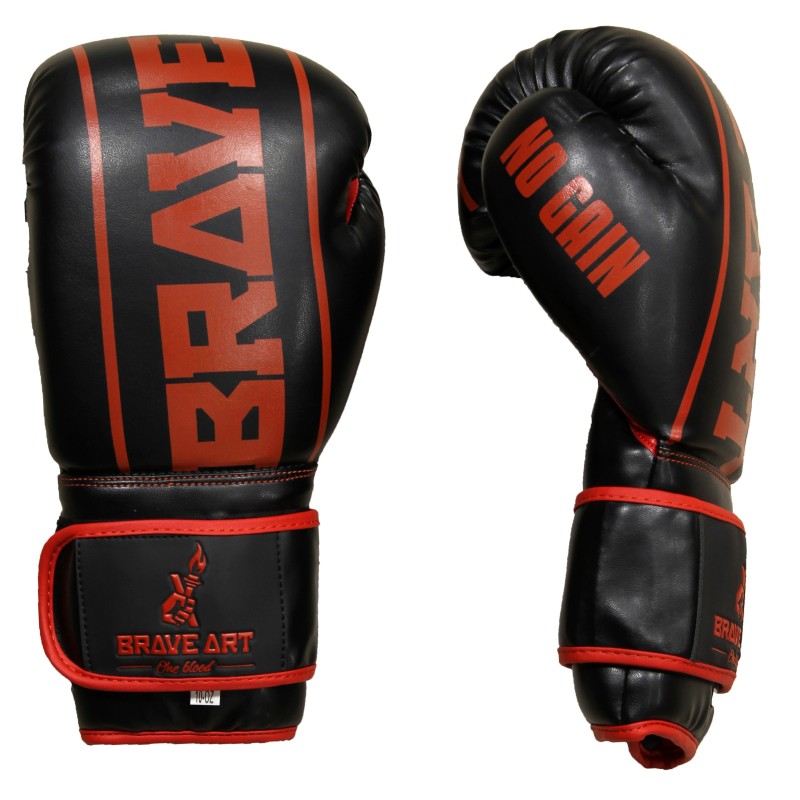 Boxing Gloves Classic One Black & Red – Brave Art Boxing Gloves Classic One Black & Red – Brave Art