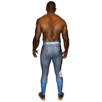 Spats Kamon Brave Art – Compression et Symbolique Samouraï