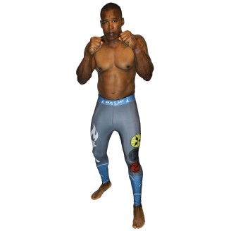 Spats Kamon Brave Art – Compression et Symbolique Samouraï