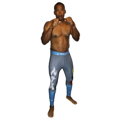 Kamon Brave Art Spats – Samurai-Inspired Compression Leggings