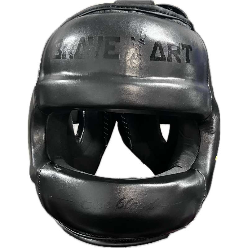 Casco da Boxe in Pelle con Protezione per il Naso – Brave Art Casco da Boxe in Pelle con Protezione per il Naso – Brave Art
