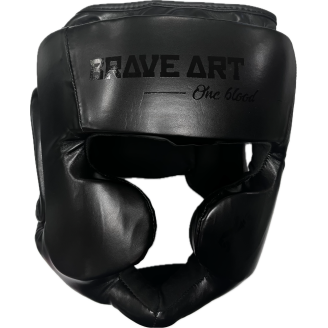Casco da Boxe Nero Brave Art – Protezione e Comfort
