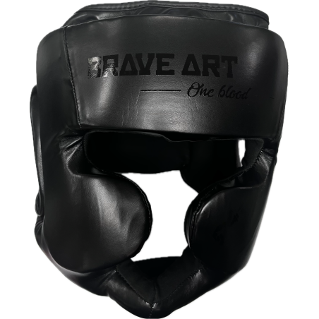 Brave Art Black Boxing Headgear – Protection and Comfort