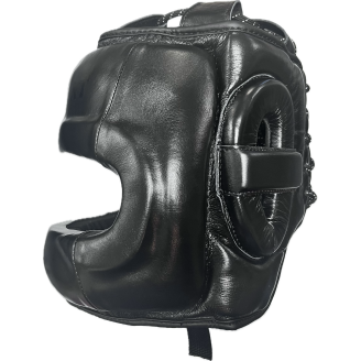 Casque de Boxe en Cuir avec Protection pour le Nez – Brave Art